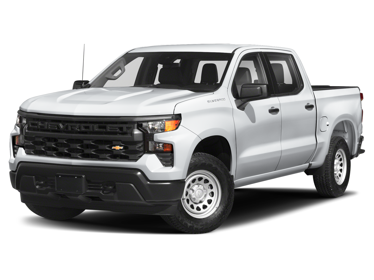 2024 Chevrolet Silverado 1500 RST in Radiant Red Tintcoat — front three-quarter view